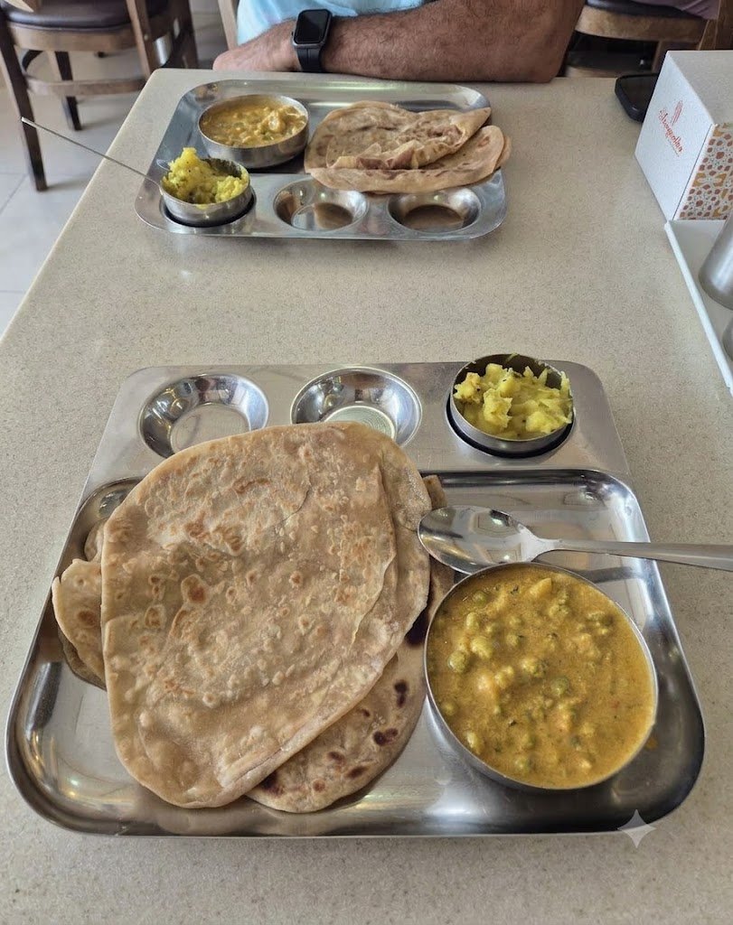 Gujarati Thali at Geetar Restaurant