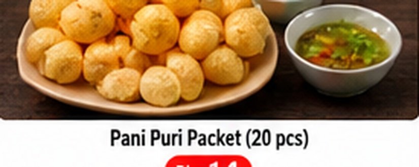 Pani Puri Packet
