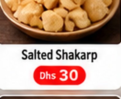 Salted Shakarp